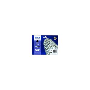 EPSON WF-5110DW/5190DW/5620DWF/5690DWF Black Ink Cartridge, Durabrite Ultra 79XL, Single Pack, 17ml XL - C13T79014010 EPSON WF-5110DW/5190DW/5620DWF/5690DWF Black Ink Cartridge, Durabrite Ultra 79XL, Single Pack, 17ml XL - C13T79014010