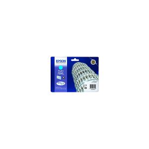 EPSON WF-5110DW/5190DW/5620DWF/5690DWF Cyan Ink Cartridge, Durabrite Ultra 79XL, Single Pack, 17ml XL - C13T79024010 EPSON WF-5110DW/5190DW/5620DWF/5690DWF Cyan Ink Cartridge, Durabrite Ultra 79XL, Single Pack, 17ml XL - C13T79024010
