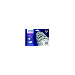 EPSON WF-5110DW/5190DW/5620DWF/5690DWF Magenta Ink Cartridge, Durabrite Ultra 79XL, Single Pack, 17ml XL - C13T79034010 EPSON WF-5110DW/5190DW/5620DWF/5690DWF Magenta Ink Cartridge, Durabrite Ultra 79XL, Single Pack, 17ml XL - C13T79034010