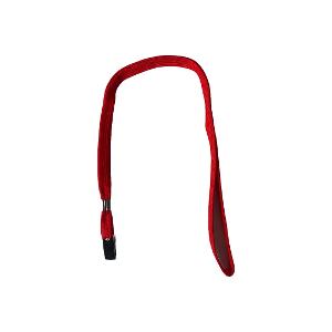 Red Lanyard With Metal Clip for ID Cards Red Lanyard With Metal Clip for ID Cards