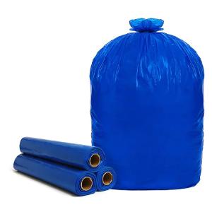 Gulfmaid Trash Bags Size, 50-Gallon, 10/Pack Tie Bag Blue Gulfmaid Trash Bags Size, 50-Gallon, 10/Pack Tie Bag Blue