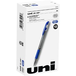 Uni-Ball Signo Gel Pen, Blue Pack/12 Uni-Ball Signo Gel Pen, Blue Pack/12