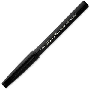 Pilot Sign Pen Medium Tip Black  Pack/12 Pilot Sign Pen Medium Tip Black  Pack/12