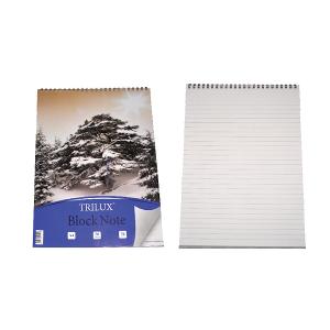 Trilux block note A4 size 50-sheets