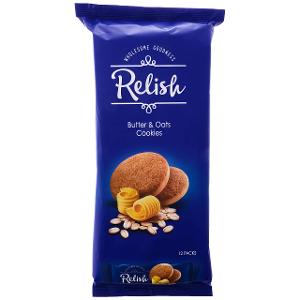 RELISH Biscuits Butter, Oats 12*42g