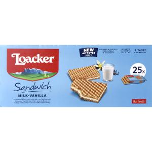 Loacker Sandwich Vanilla 25pcs*25g