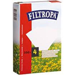 FILTEROPA - White Paper Filter No#4, Designed and made in Holland, Pack/100