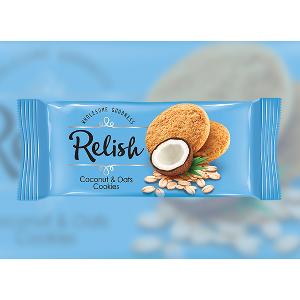 RELISH Biscuits Coconut, Oats 12*42g