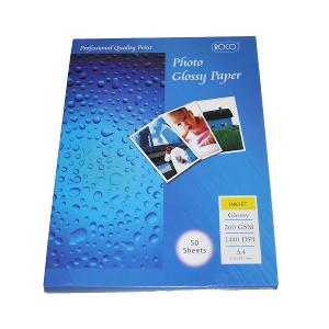 Roco glossy paper A4 size 260 gr 50 sheet