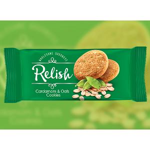 RELISH Biscuits Cardamom, Oats 12*42g