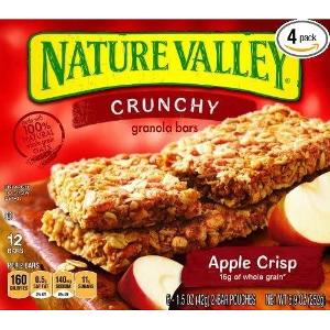 Nature Valley Crunchy Oats and Apple Granola Bars 5x42g