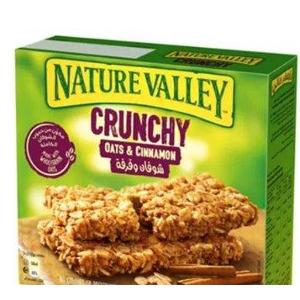 Nature Valley Crunchy Oats  and  Cinnamon Granola Bars 5x42g