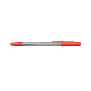 Uni-Ball stainless steel tip red