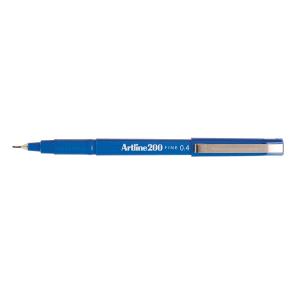 Artline Fineliners 0.4mm Blue