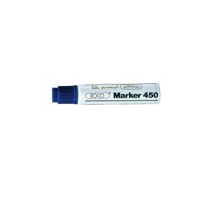 Roco permanent marker 450 chisel tip blue