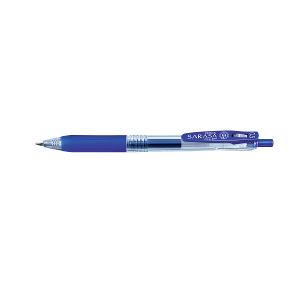 Zebra Retractable Sarasa Clip, 0.5mm Gel Pen, Blue