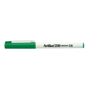 Artline fineliners medium 0.6mm green