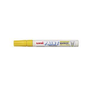 Uni paint marker opaque oil based yellow