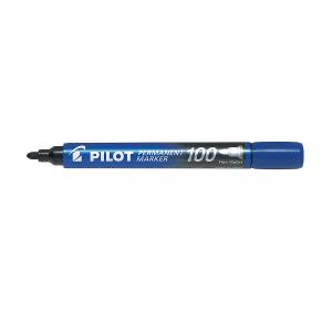 Pilot Permanent Marker Blue Color, Round Tip