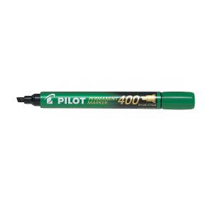 Pilot Permanent Marker Green Color, Chisel Tip