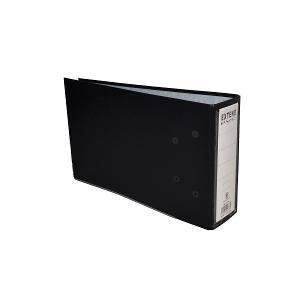 Crown Box File Pvc A5 Size, 7.5cm Black