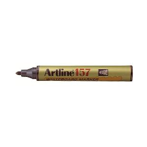 Artline whiteboard marker 157 round tip Black