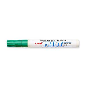 Uni paint marker opaque oil based green