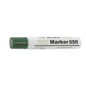 Roco permanent marker 550 chisel tip green