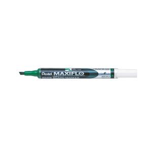 Pentel Maxiflo Whiteboard Chisel Tip Green