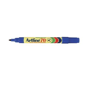 Artline permanent marker 70 bullet nib 1.5mm blue