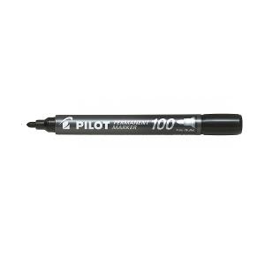 Pilot Permanent Marker Black Color, Round Tip