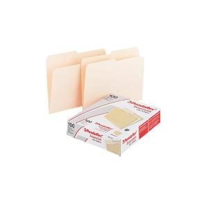 Pendaflex Files Folders Letter Size 1/3 Cut Box/100