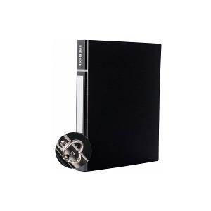 2 Ring Binder, (1 inch), A4, PP Material, Black