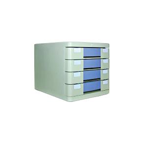 Cabinet 4 Drawers, Grey