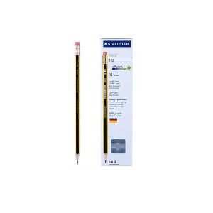 Staedtler Noris Pencil (HB/With Eraser) Pack/12