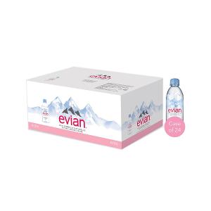 Evian Water Box of 24x0.33 Liters