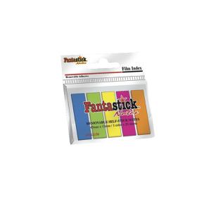 Fantastick Stick Note Film Index, 45mm x 12mm, 5 Colors