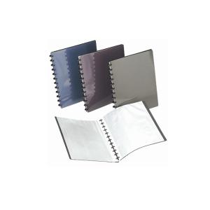 Foldermate refillable display album metallic