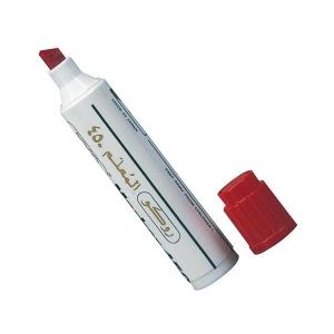 Roco permanent marker 450 chisel tip red