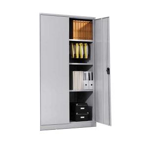 Metal modular cabinet 2 doors 90x180x40cm Beige Color