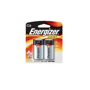 Energizer Batteries, Size C, 2/Pack