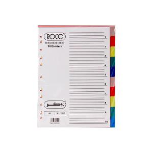 Roco Plastic Divider 10 Colored Divisions