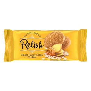 RELISH Biscuits Ginger, Honey, Oats 12*42g