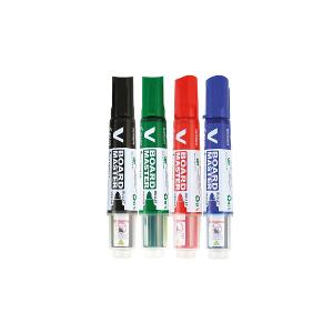 Pilot Whiteboard Marker Chisel Tip, Set of 4 Colors