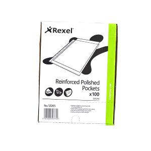 Rexel Sheet Protector Crystal 100/Pack