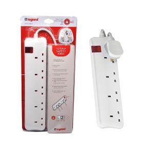 Legrand Power Extension 4 Outlets, 3 Pins, 3 Meters Made In Vietnam