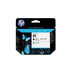 HP 91 Matte Black and Cyan Printhead (C9460A)