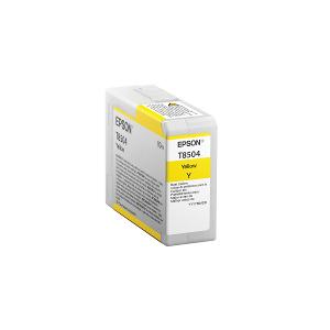 Epson C13T850400 (SC-P800) Ink Cartridge Yellow, 80ml
