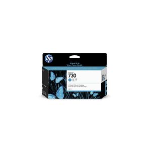 HP P2V62A-730 130ml Cyan Ink Cartridge HP P2V62A-730 130ml Cyan Ink Cartridge