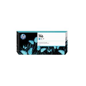 HP P2V80A-746 300ml Cyan Original DesignJet Ink Cartridge